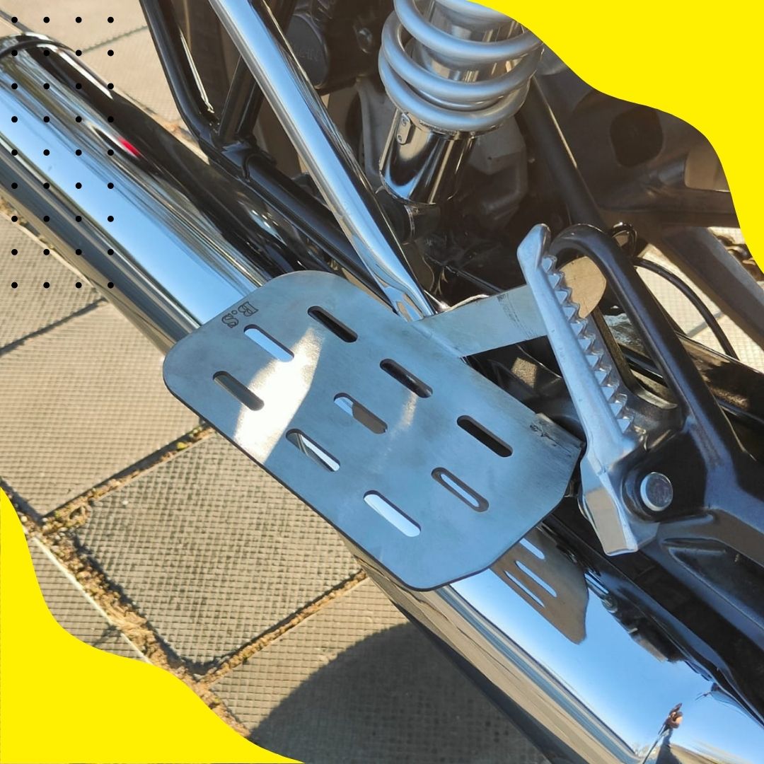 FOOTREST FOR NEW HONDA CB 350 , STAINLESS STEEL BS