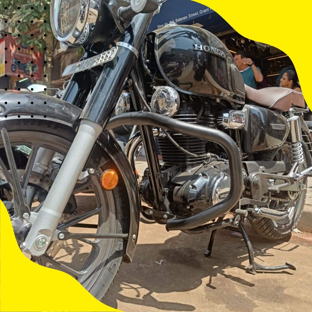 OVAL SHAPE LEG GUARD FOR HONDA CB350 DLX PRO STAINLESS STEEL BS