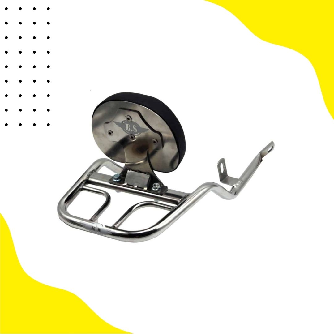 HONDA HINESS PIPE BACK REST IN STAINLESS STEEL BS