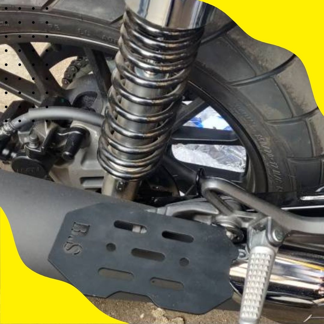 HONDA RS LADIES FOOT REST IN STAINLESS STEEL BS