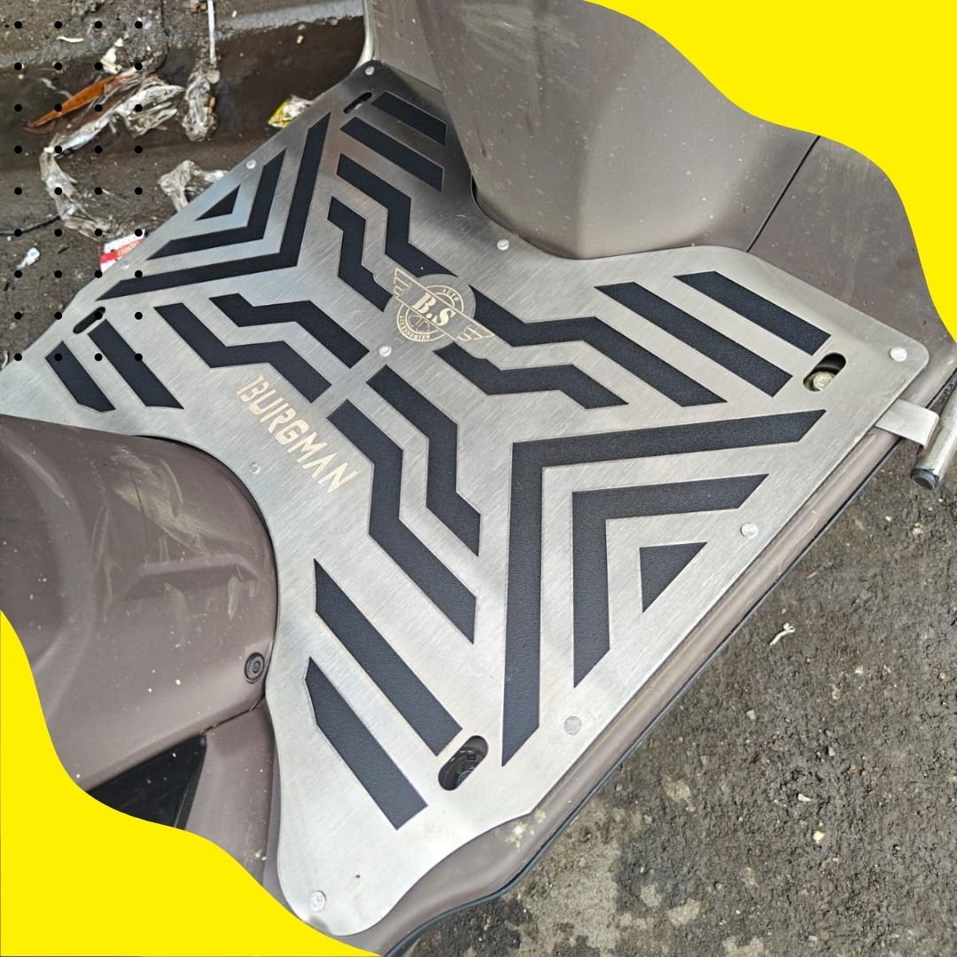 BURGMAN STAINLESS STEEL FLOOR MAT FROM BS AUTO 2800