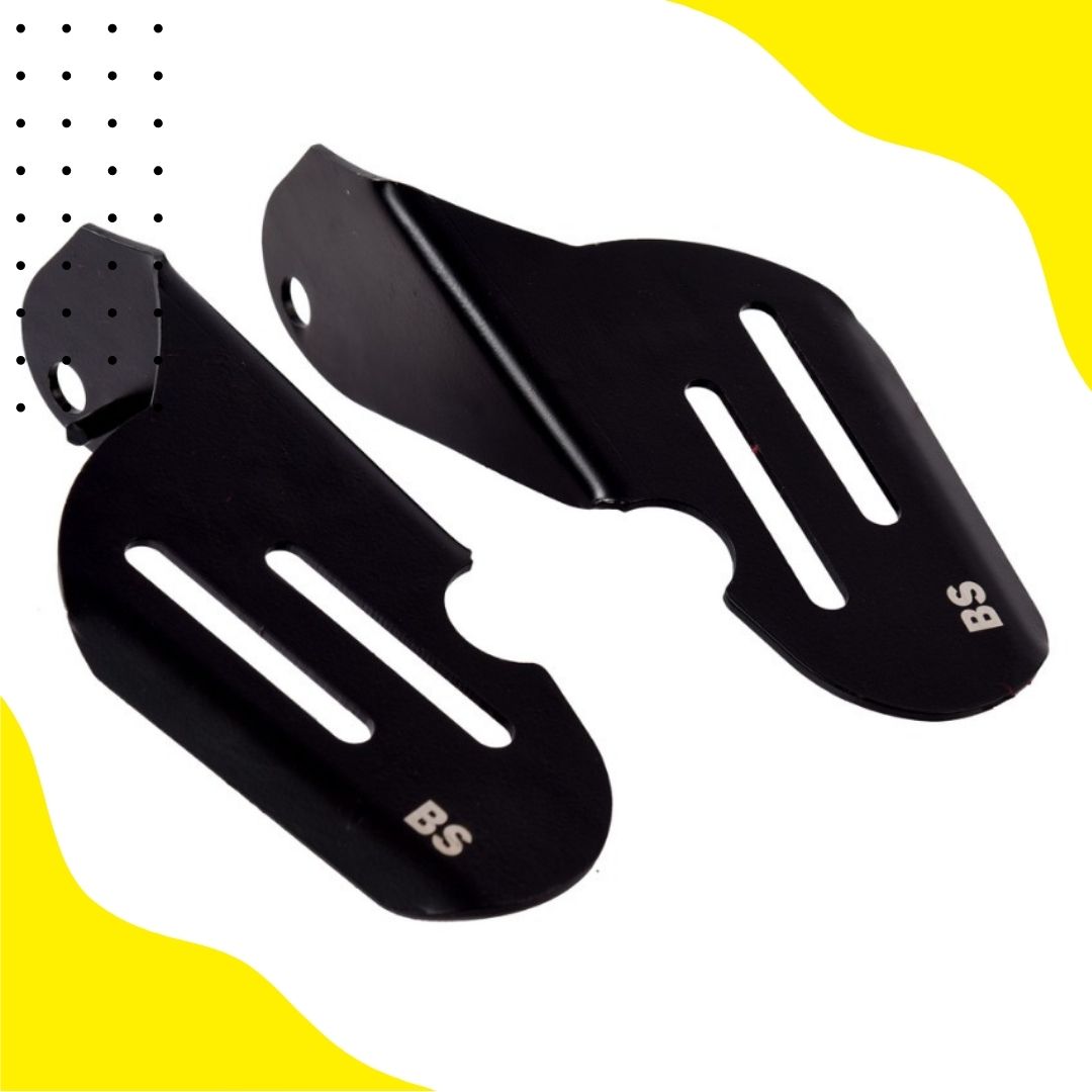 JAWA FOOTREST IN STAINLESS STEEL BLACK POWDER COATED BS