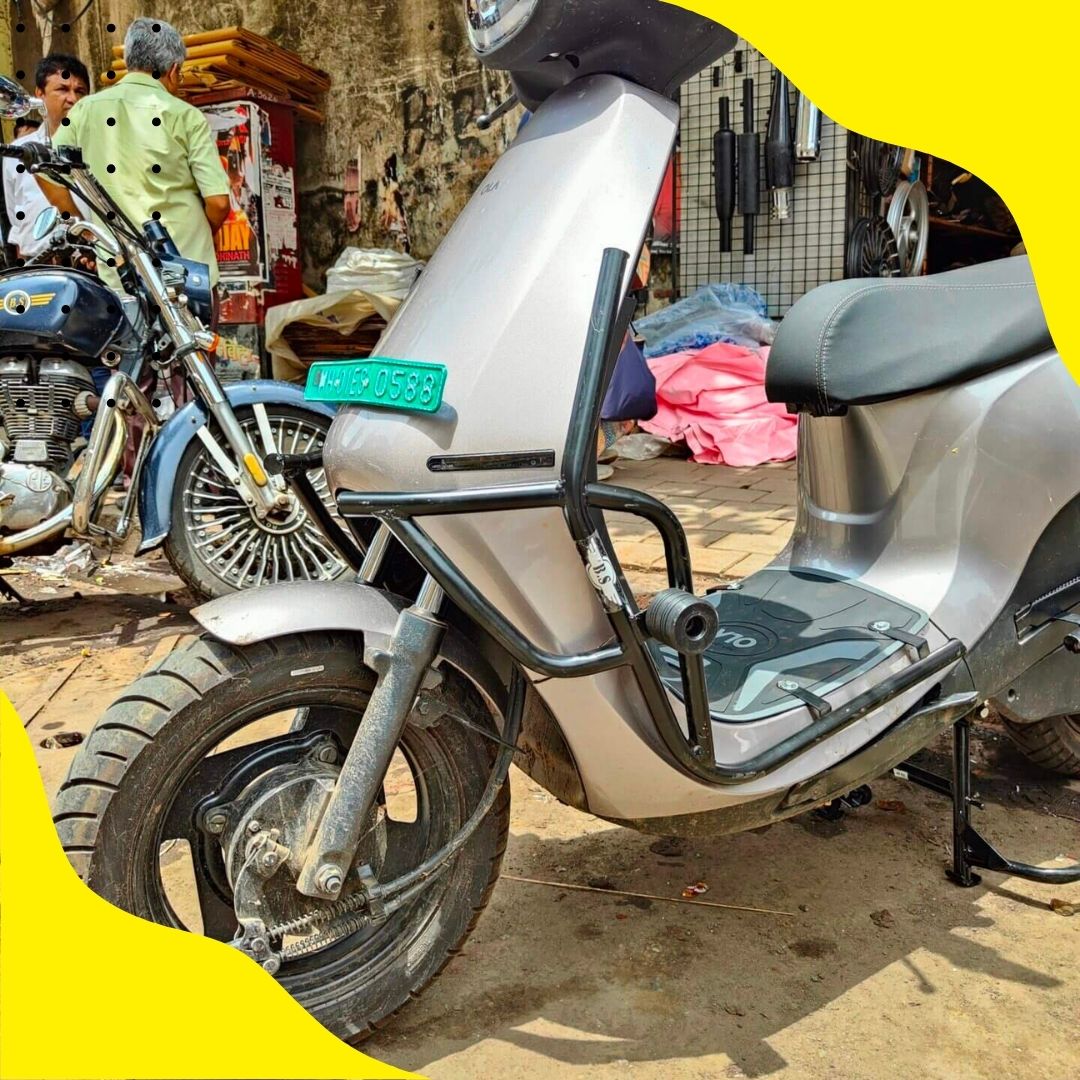 OLA S1 AIR / S1PRO CRASH GUARD STAINLESS STEEL BS BLACK