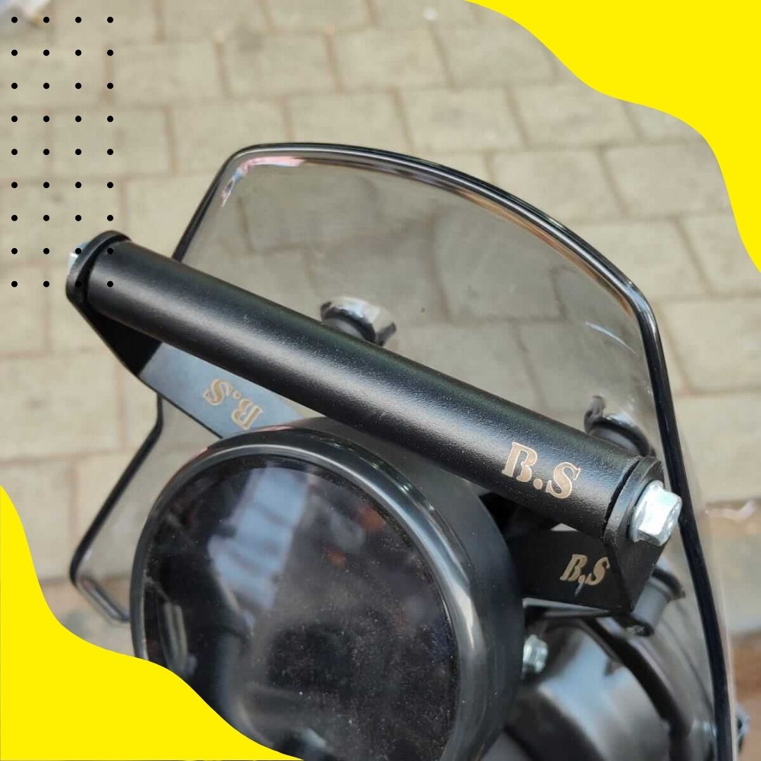 HIMALAYAN 450 GPS MOUNT, STAINLESS STEEL RUSTFREE PRODUCT. BS