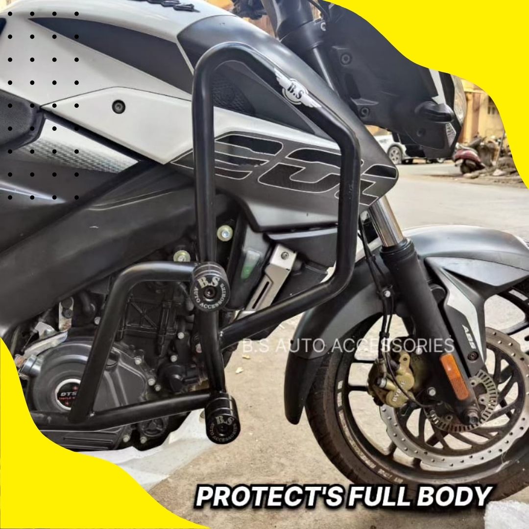 PULSAR NS 200 SLIDER GUARD IN STAINLESS STEEL BS