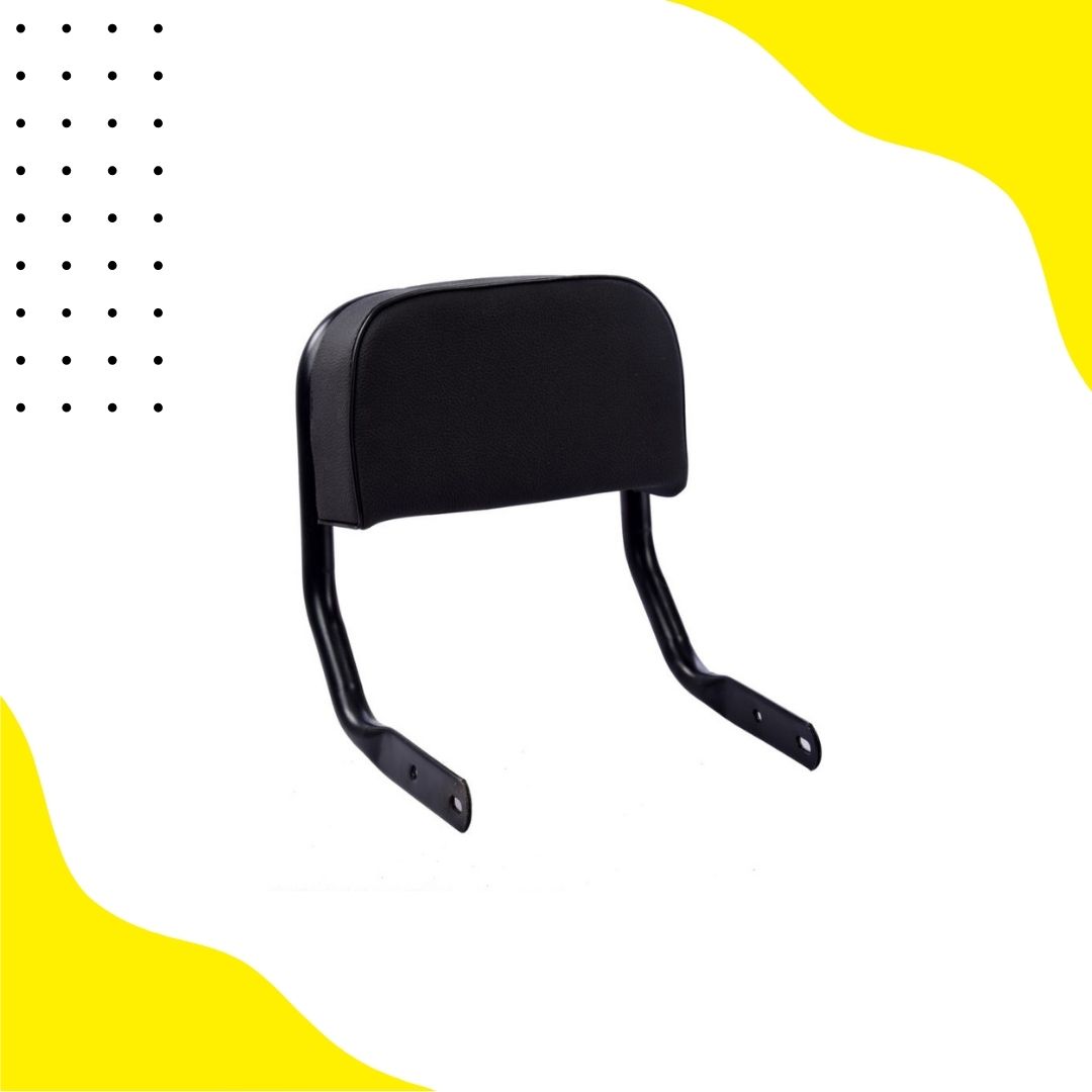 BULLET BACKREST IN STAINLESS STEEL BLACK (POWDER COATED) BS