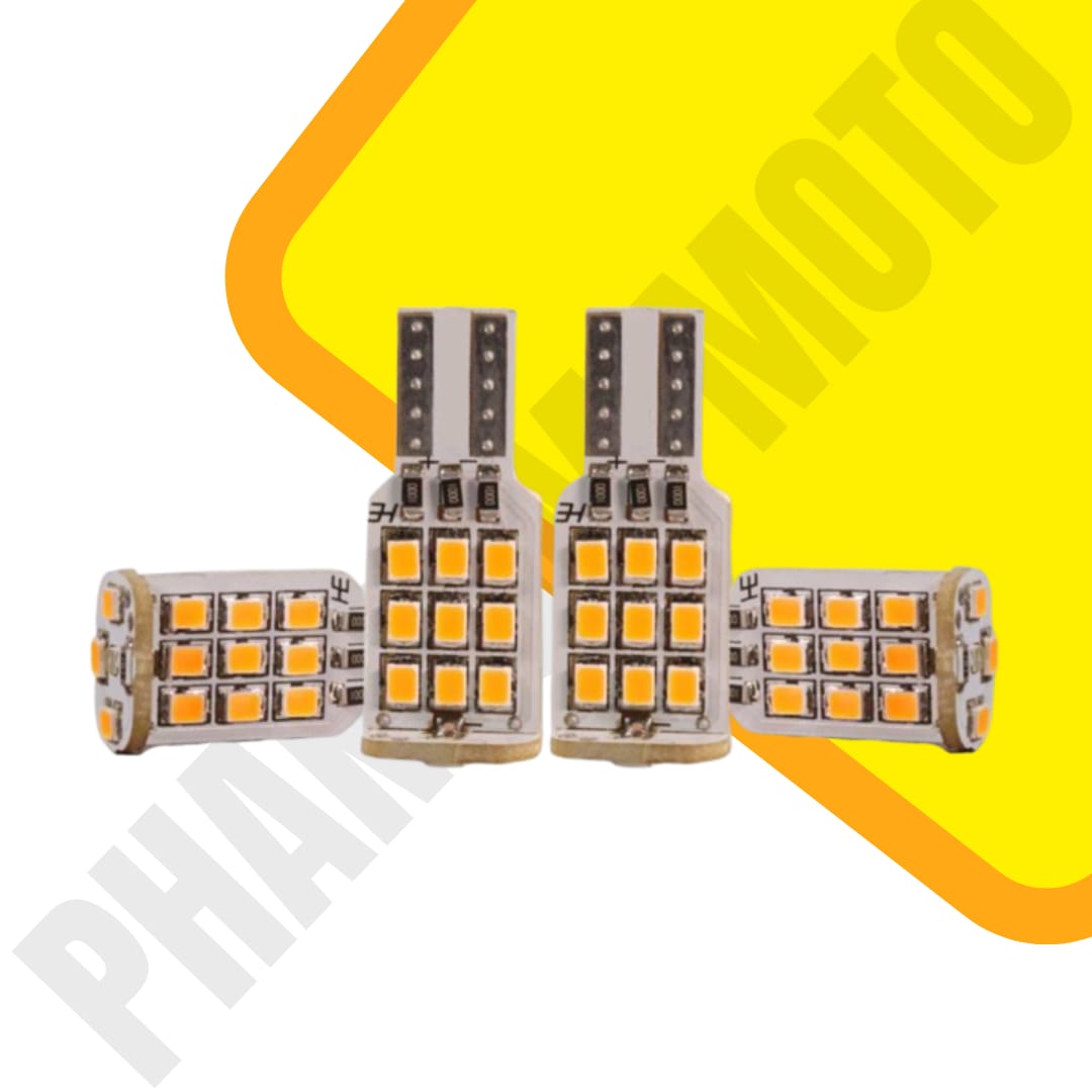 360° Flat Pin Indicator Bulbs (Set Of 4)