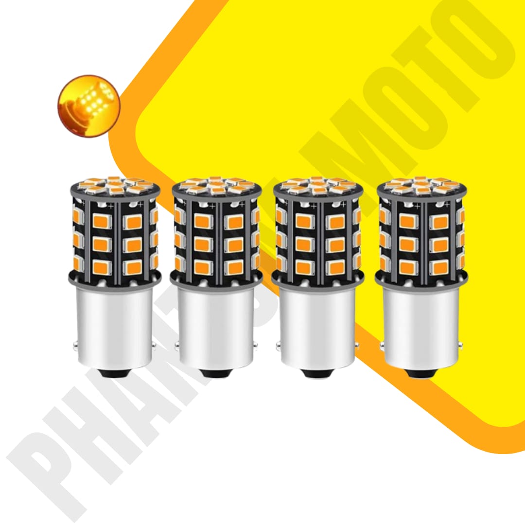 360° Indicator Bulb Round Pin Set Of 4