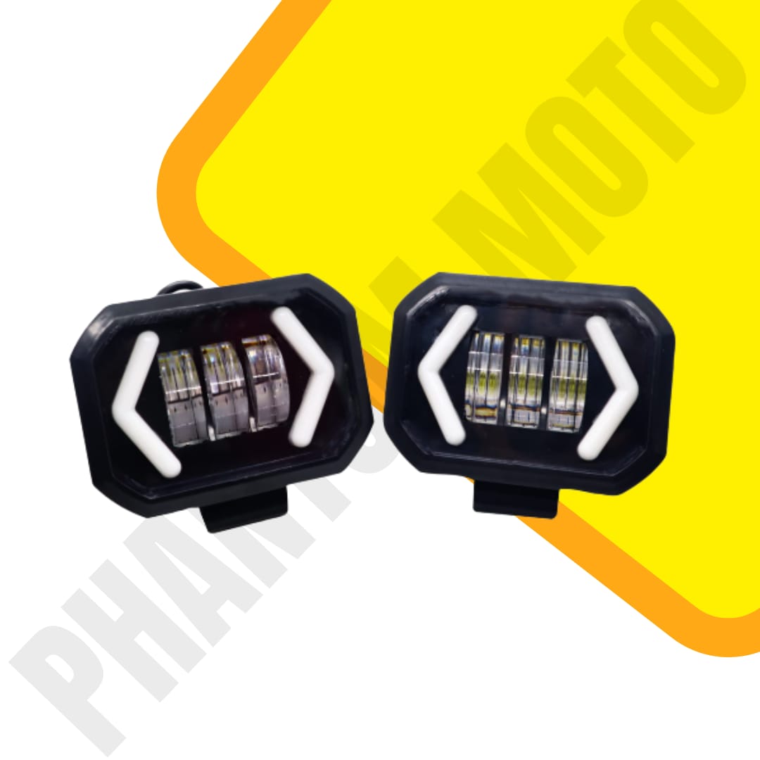 3 Led Arrow Fog Light 60W