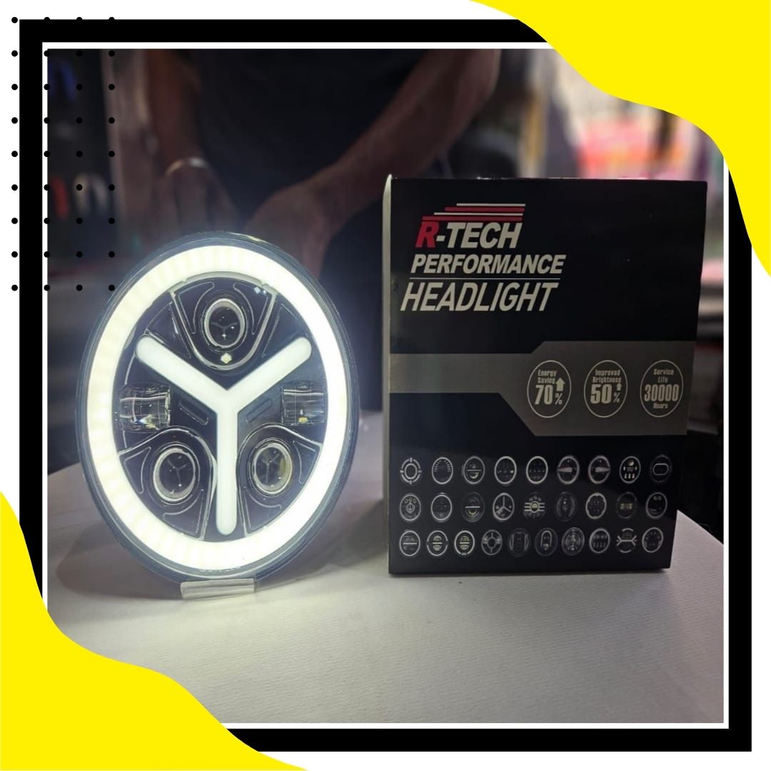 3 Led X Headlight 110W