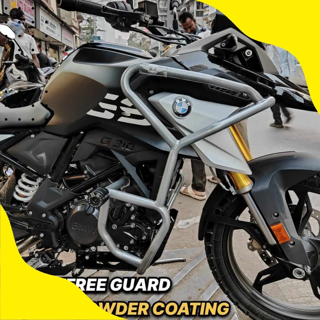 BMW GS 310 GREY CRASH GUARD STAINLESS STEEL