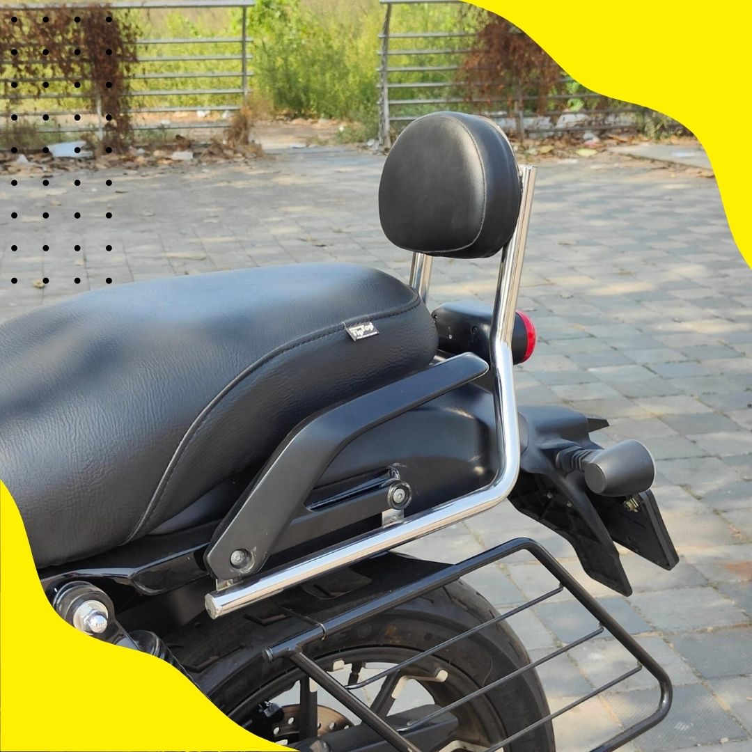 FATBOY BACKREST FOR HARLEY X 440 STAINLESS STEEL BS