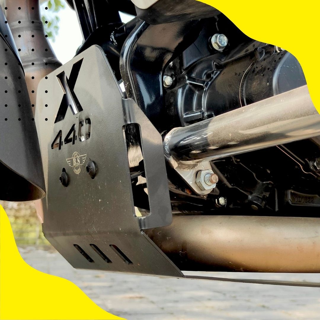 HARLEY DAVIDSON X 440 - ENGINE SUMP GUARD BLACK