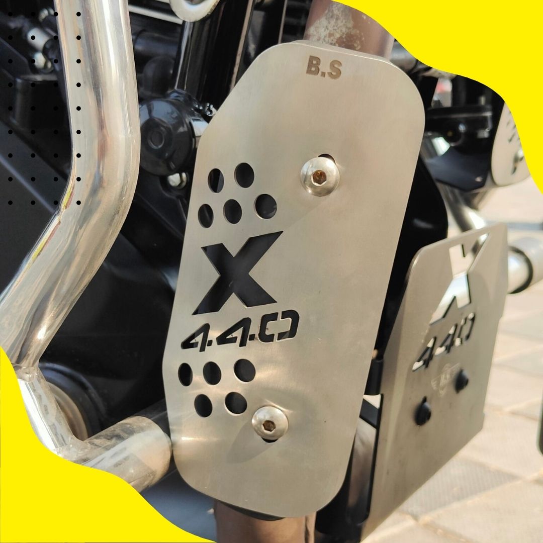 HARLEY DAVIDSON X440 SILENCER COVER STAINLESS STEEL BS