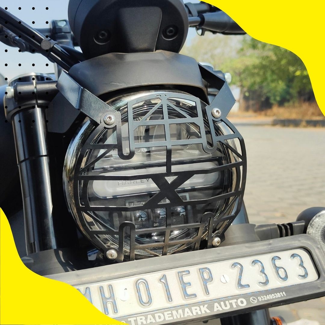HEADLIGHT GRILL FOR HARLEY DAVIDSON X 440 RUSTFREE