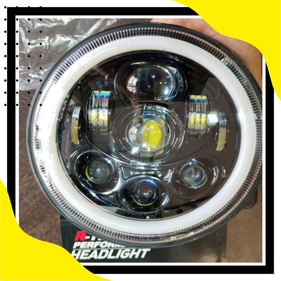 6 Led 2 Projector Headlight With Drl