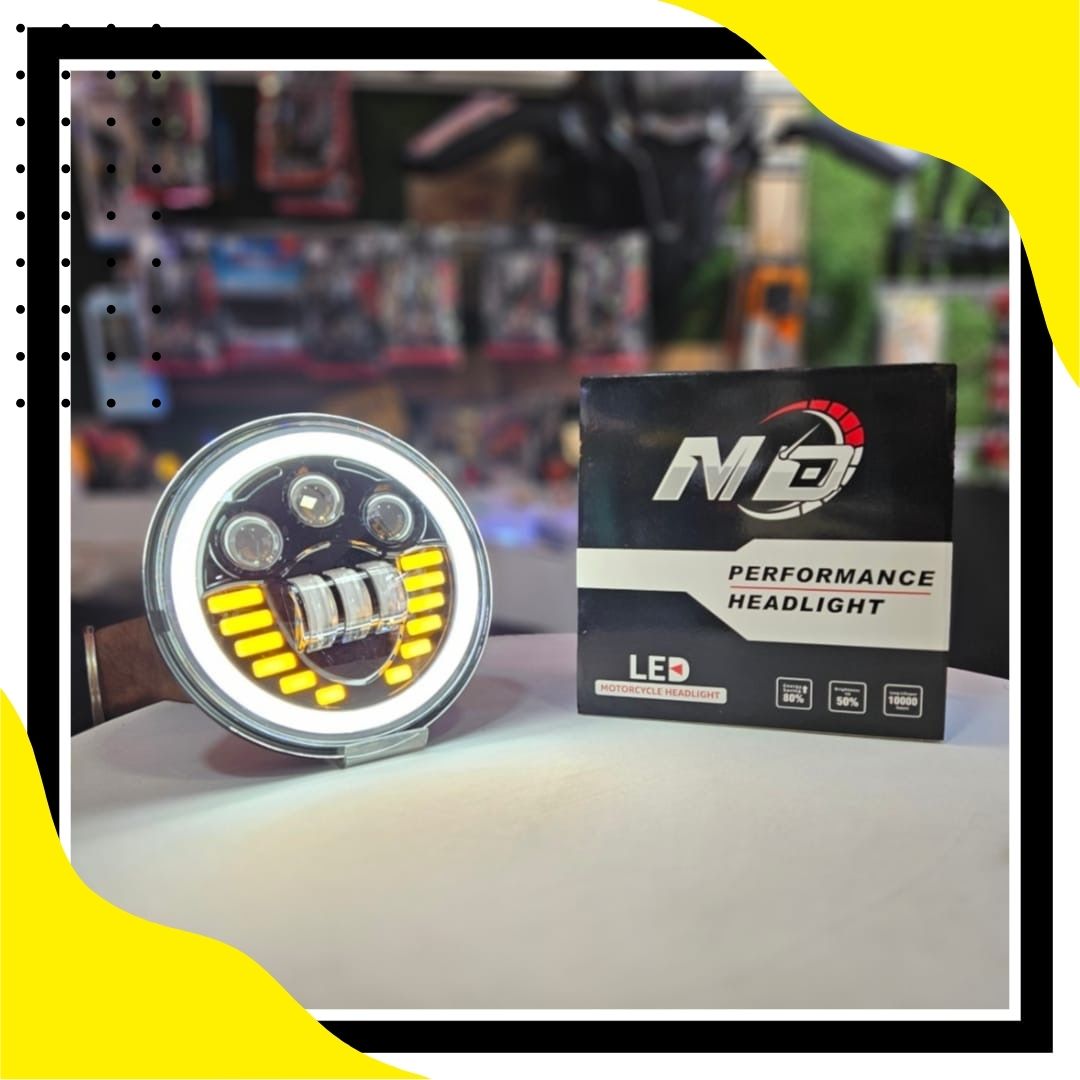 6 Led Wing Headlight With Drl 110W
