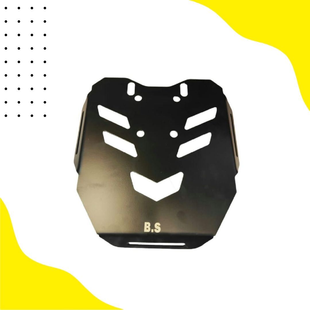 XPULSE TOP RACK PLATE STAINLESS STEEL BLACK COATED BS