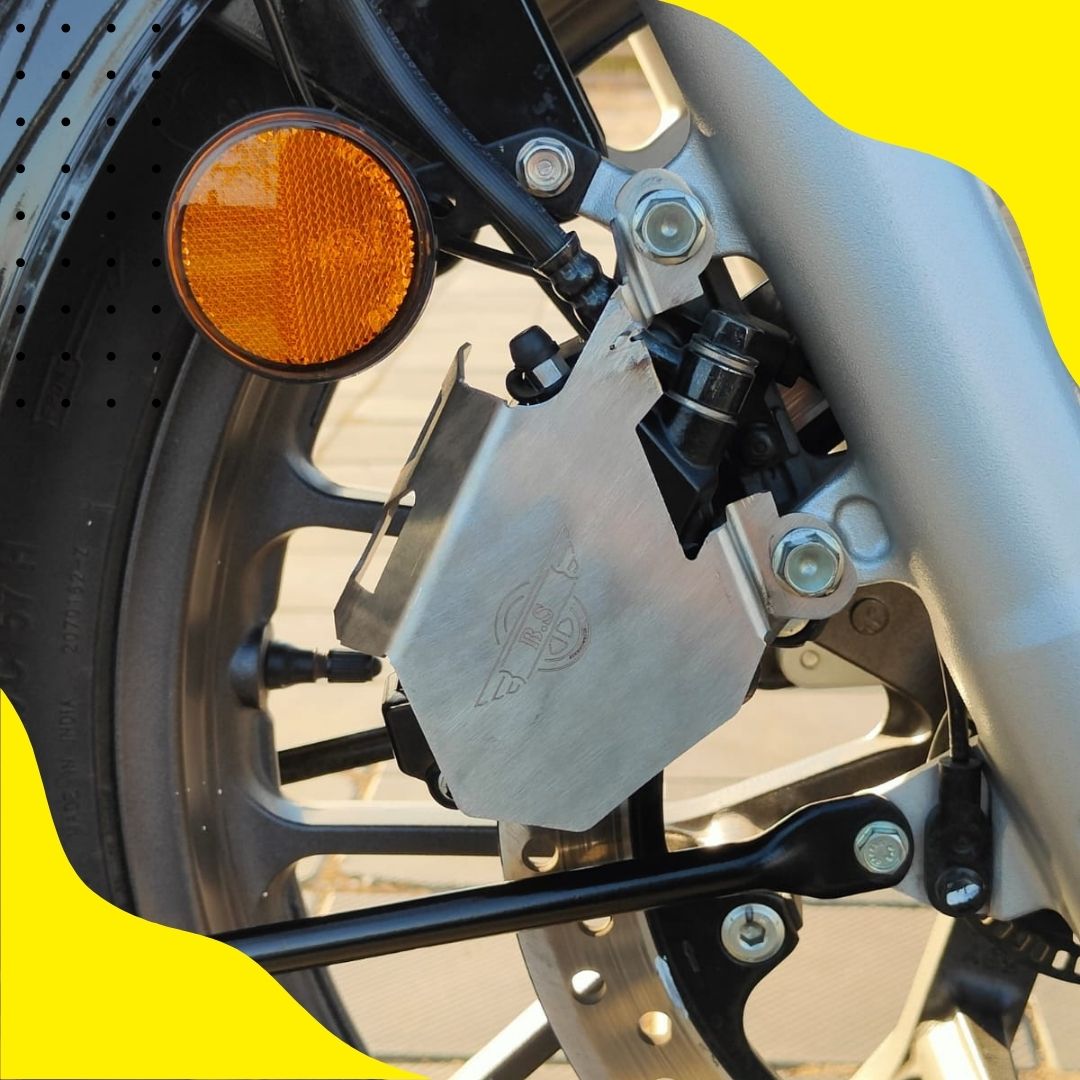 CALIPER COVER FOR NEW HONDA CB350 , STAINLESS STEEL BS