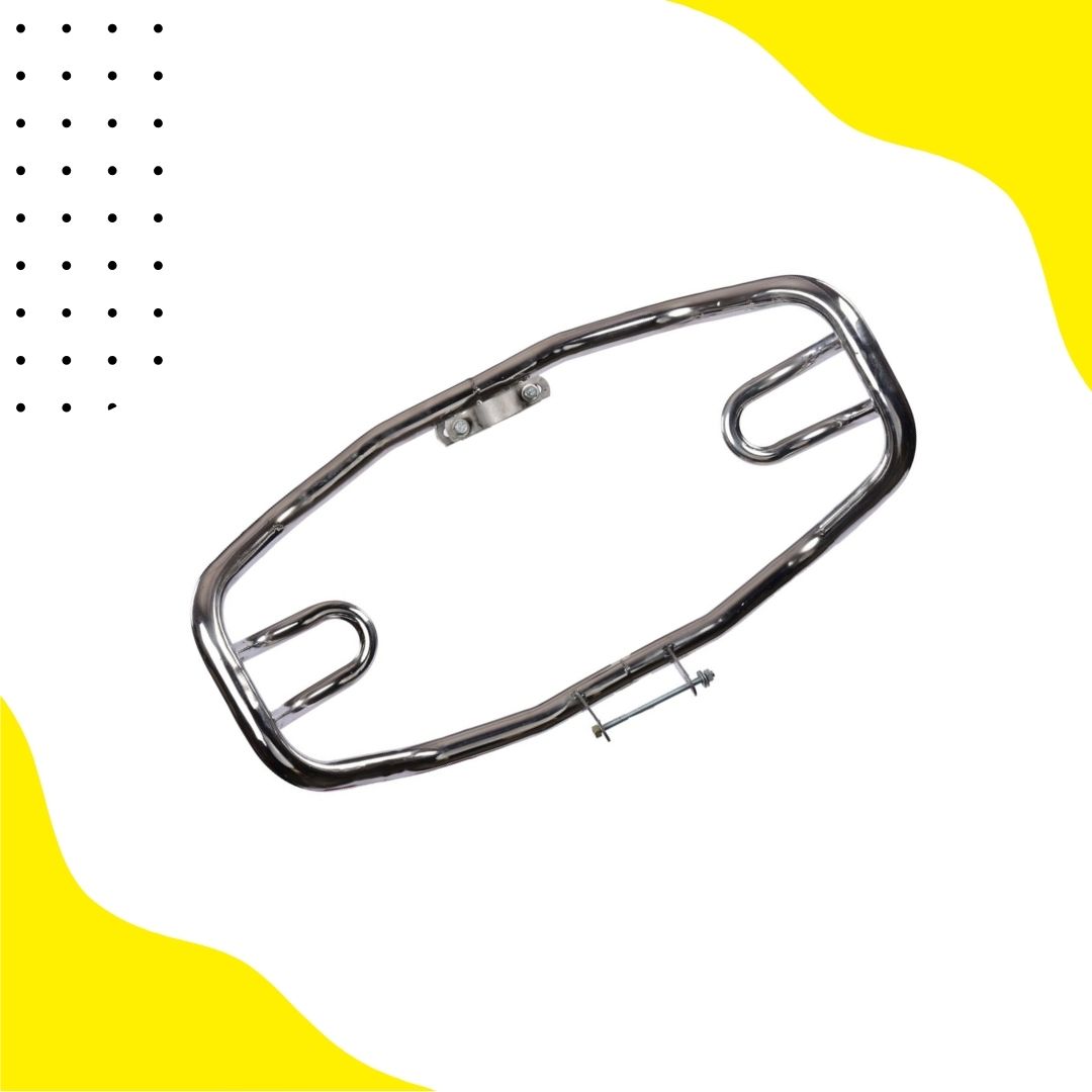 Bullet Mango Leg Guard In Stainless Steel 1.25 Inch Pipe