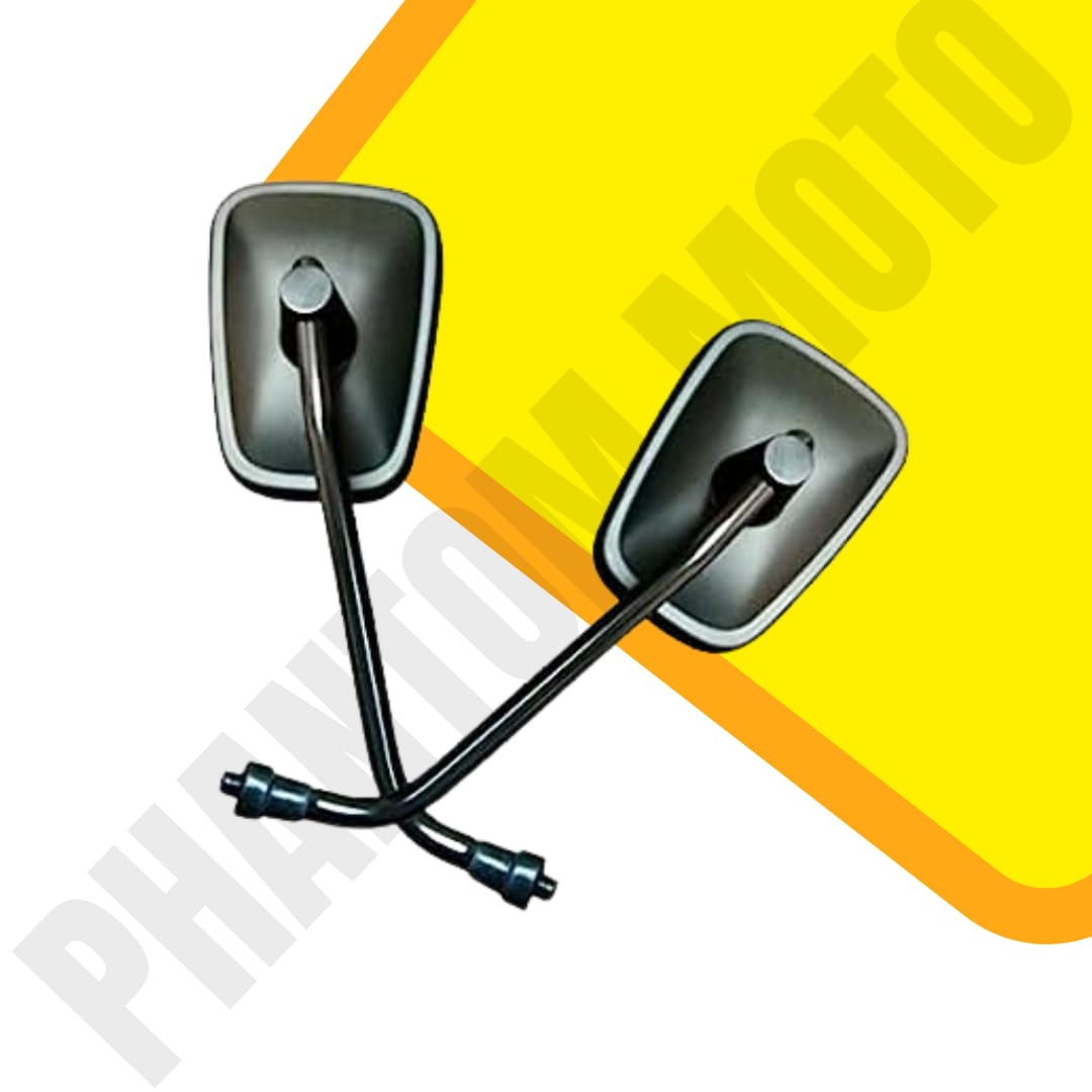 Black Yoke Fitting Mirror