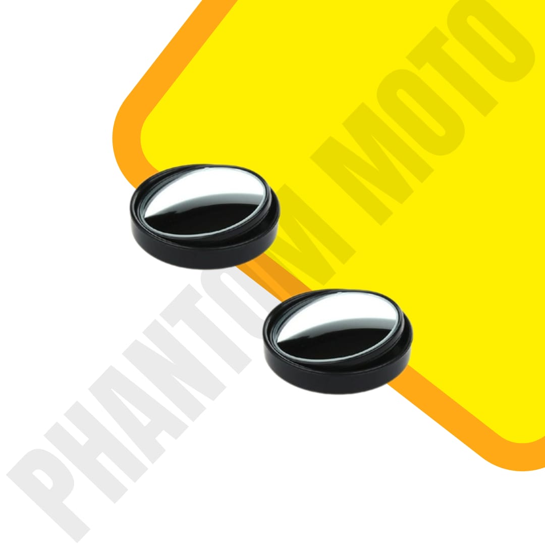 Blind Spot Mirror With Cover - Round