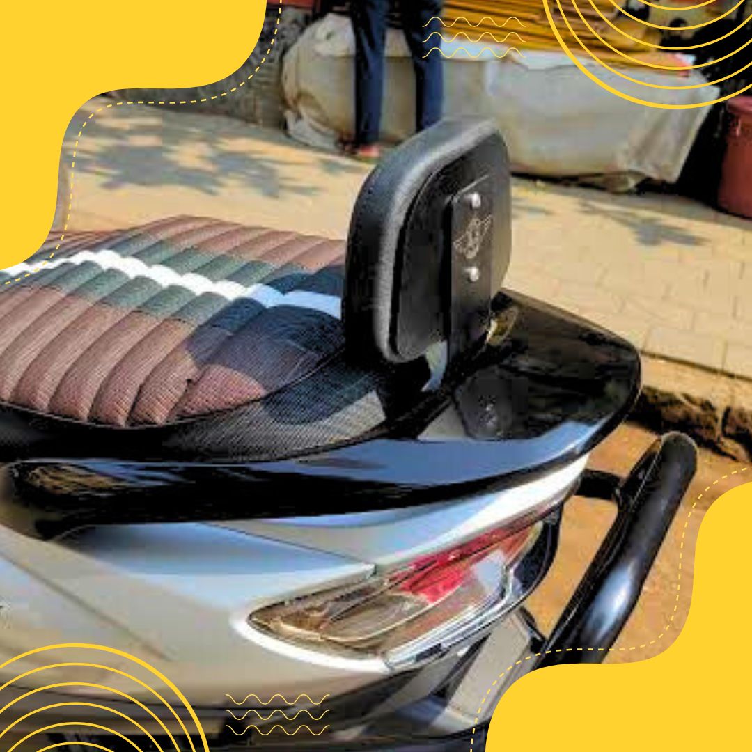 Burgman Backrest Stainless Steel