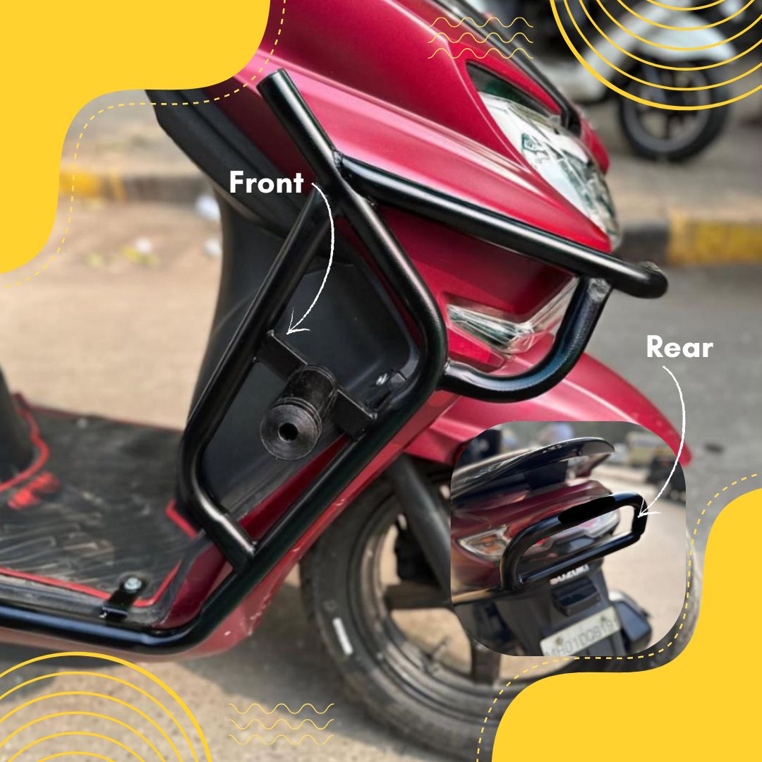 Burgman Crash Guard Mild Steel Heavy