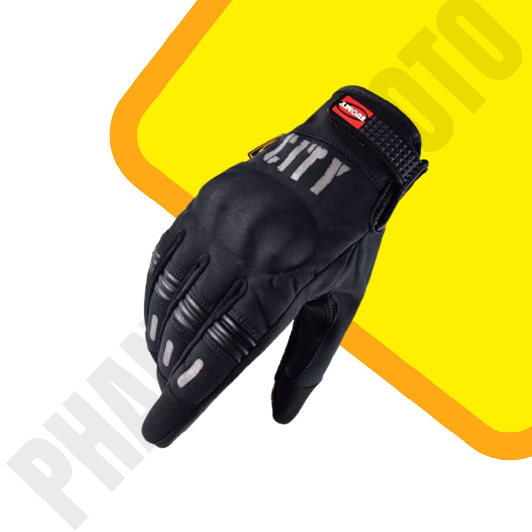 City Gloves Waterproof Black