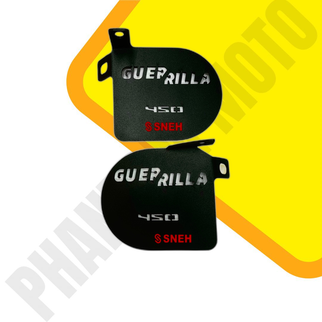 Guerrilla 450 Pillion Footrest Pair