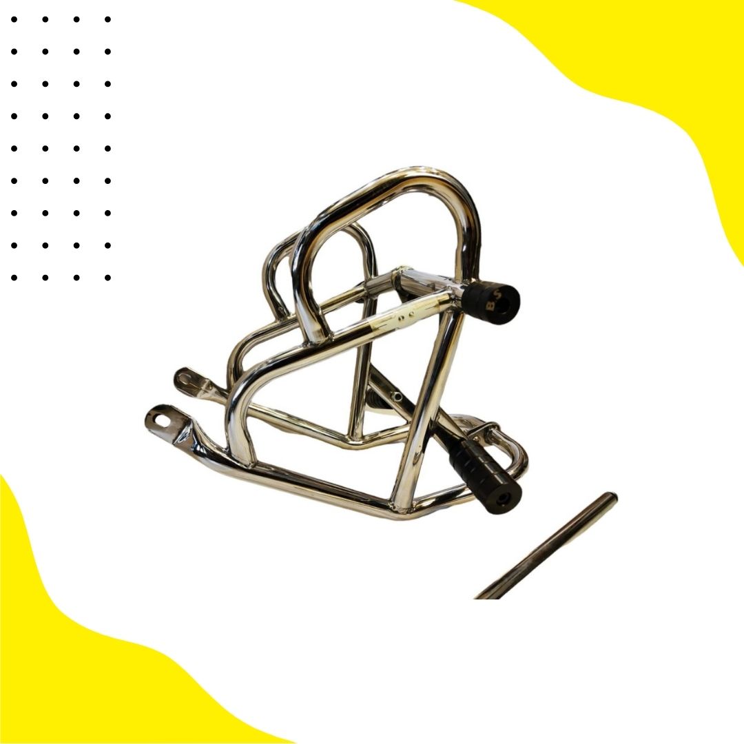 Himalayan New Slider Guard In Stainless Steel Chrome Bs