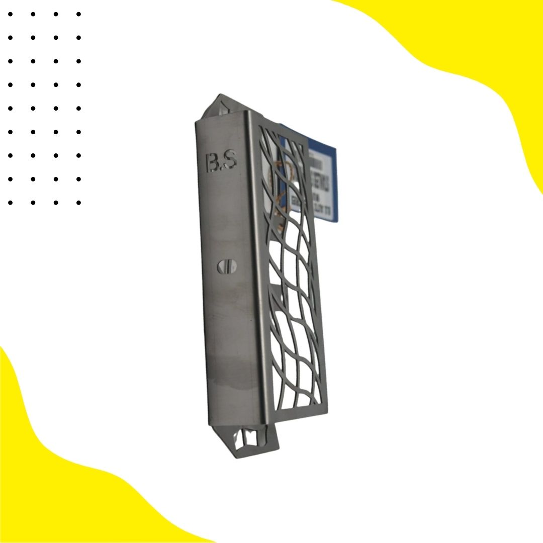 Himalayan Radiator Cover In Stainless Steel