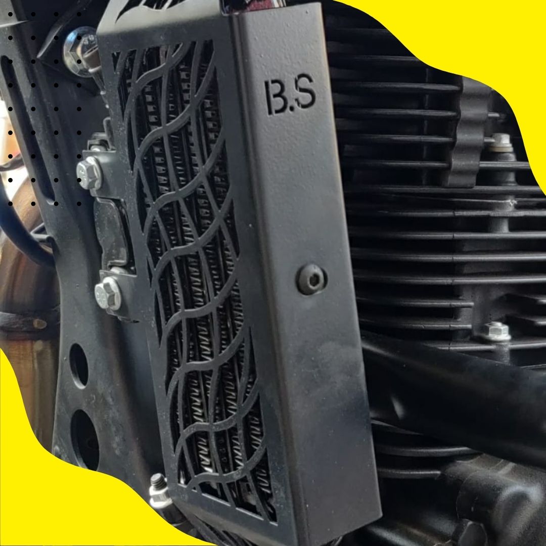 Himalayan Radiator Cover In Stainless Steel (Black Powder Coated)