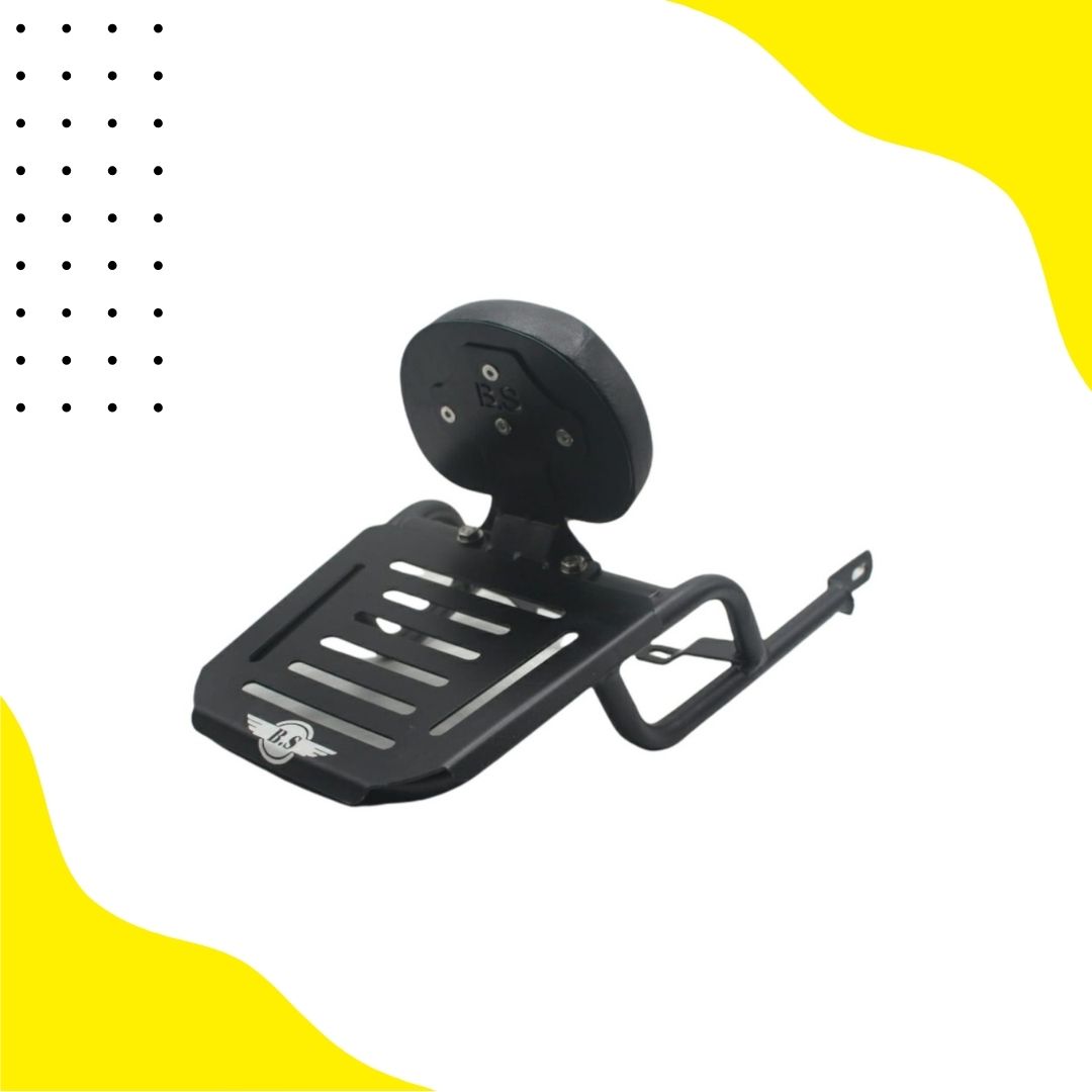 Himalayan Top Rack With Backrest Stainless Steel Bs