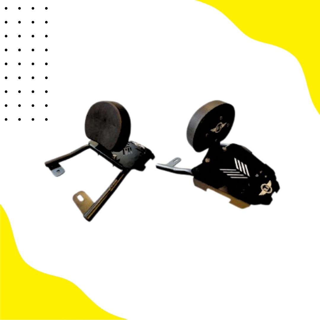 Honda Nx200  Cb200X Back Rest With Top Rack Bs