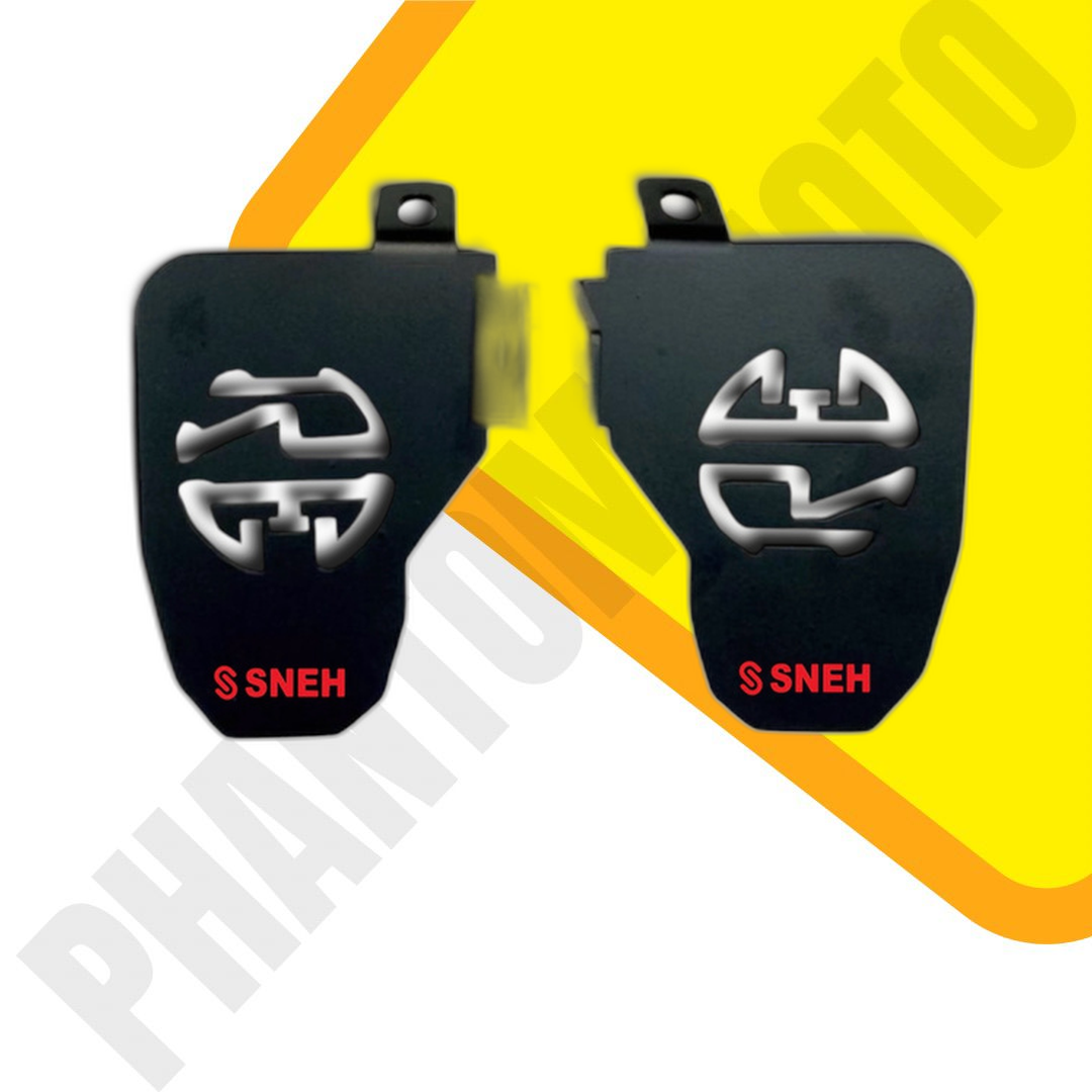 Himalayan _ Scram Pillion Footrest Pair