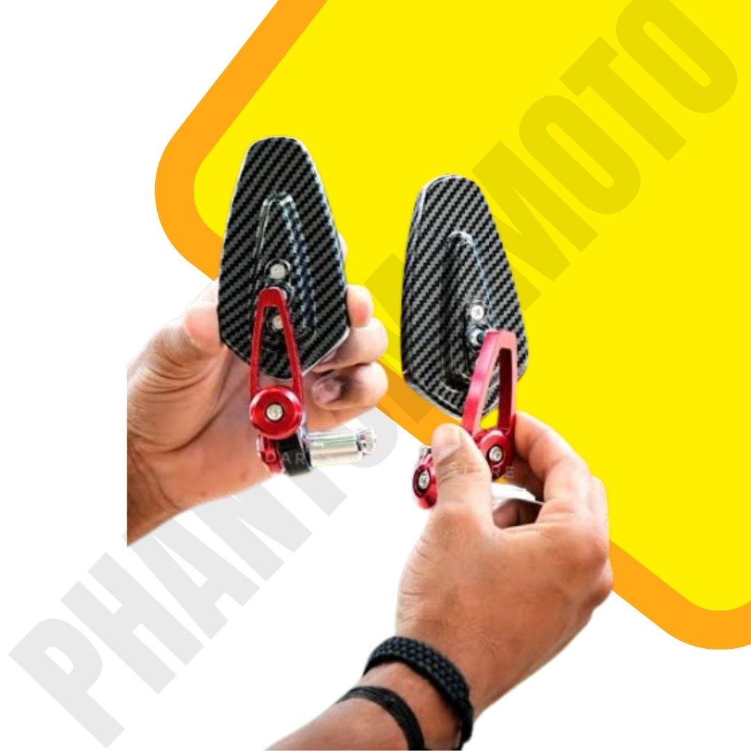Carbon Mirror Red