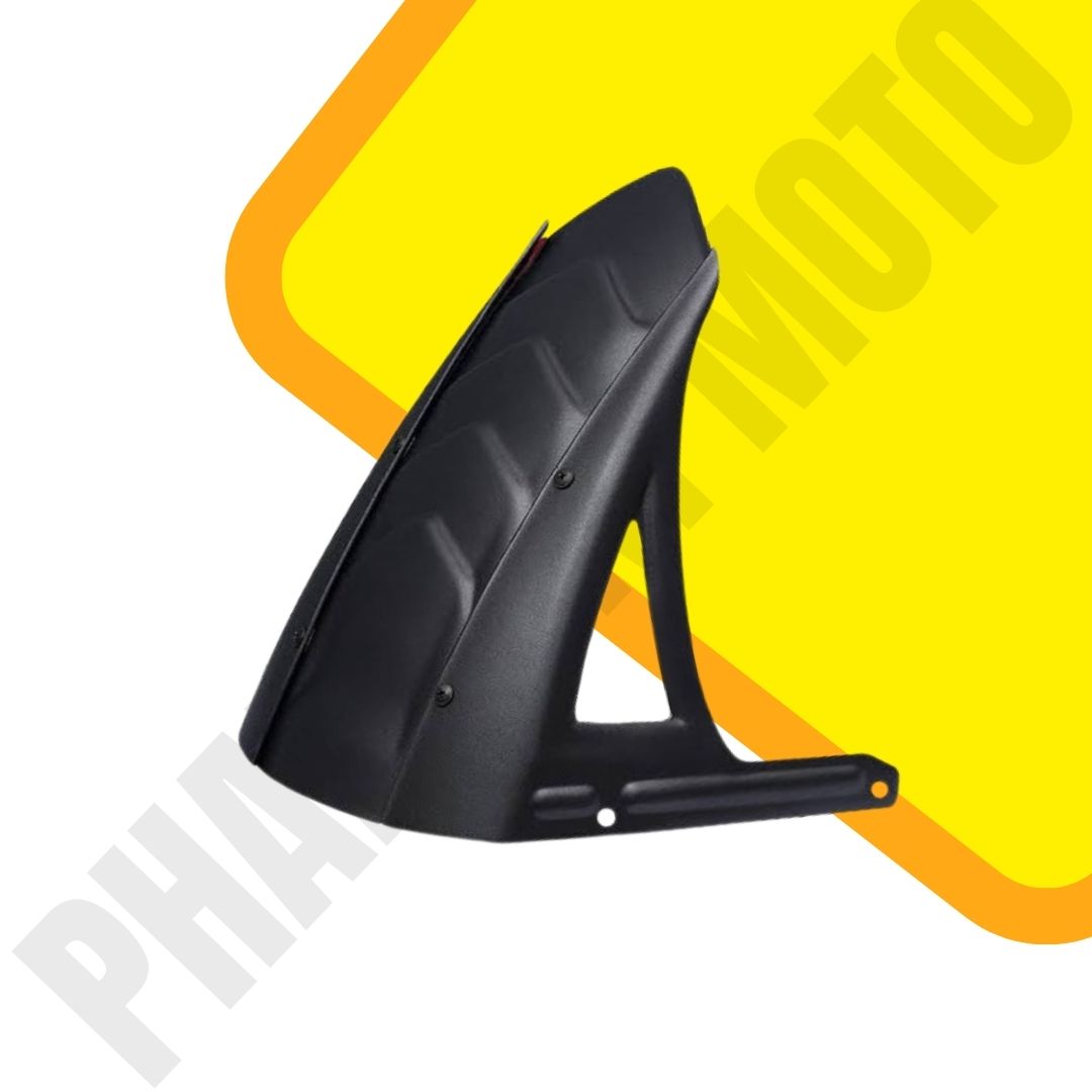 Shark Fin Mudguard Black
