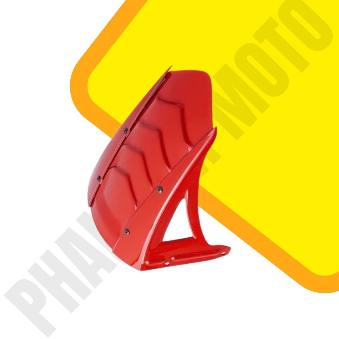 Shark Fin Mudguard Red