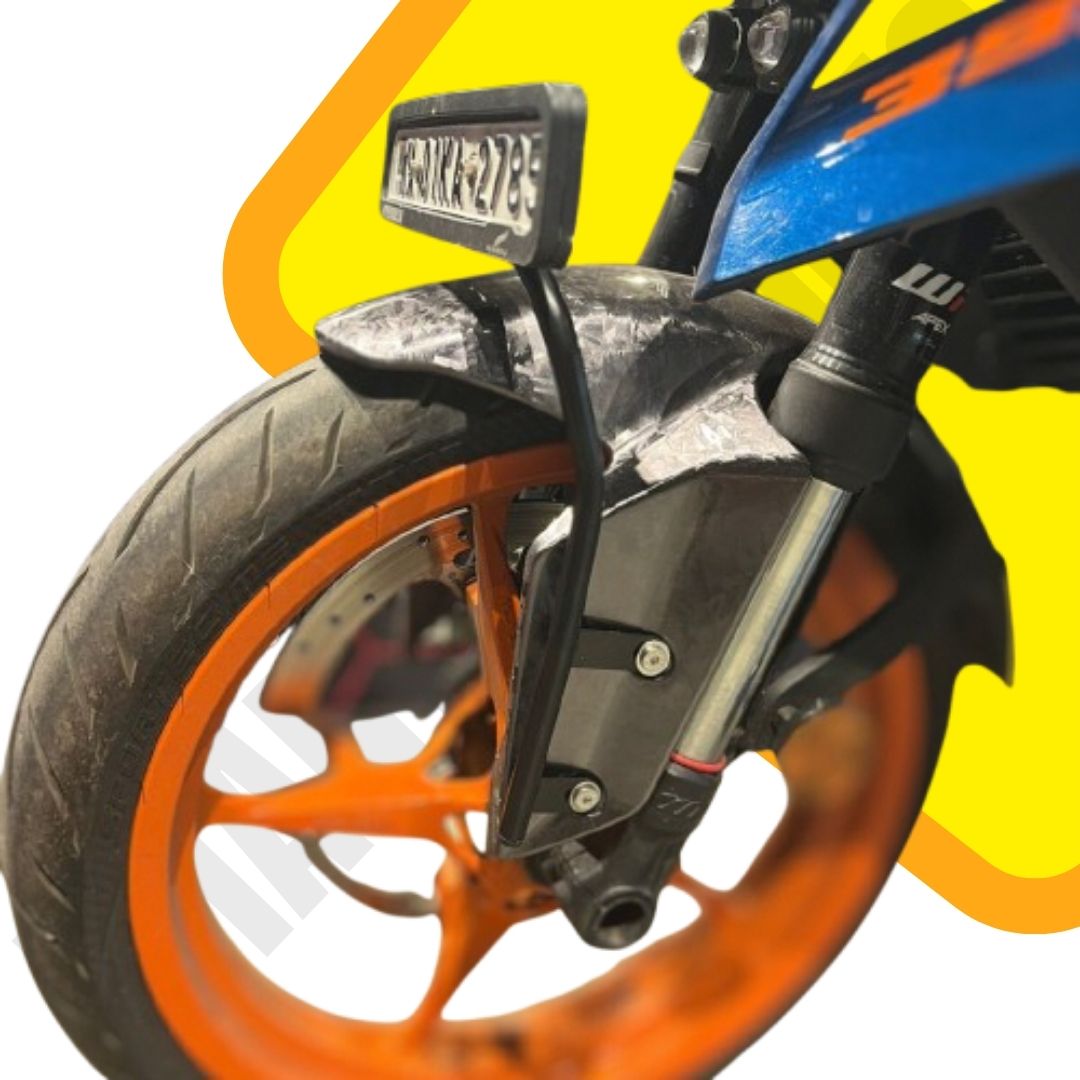 KTM Number Plate Relocator