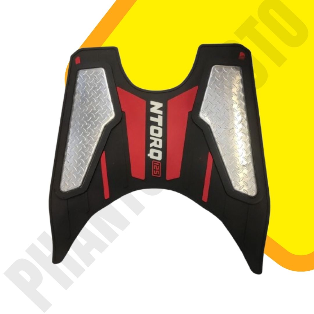 TVS NTORQ ALUMINIUM RUBBER MAT