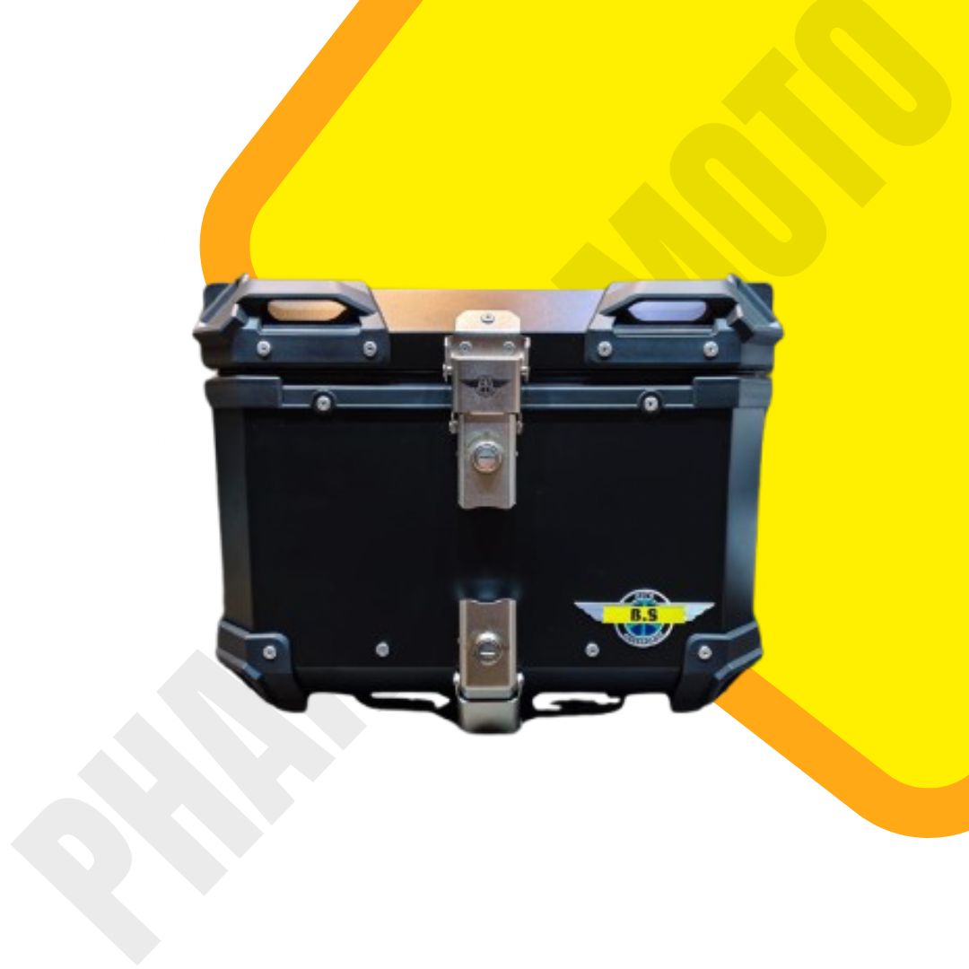 45 Litres Aluminium Top Box Black