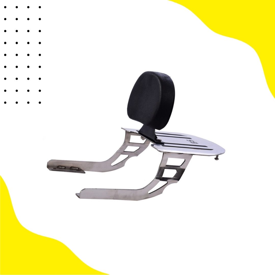 Interceptor Heavy Plate Backrest In Stainless Steel