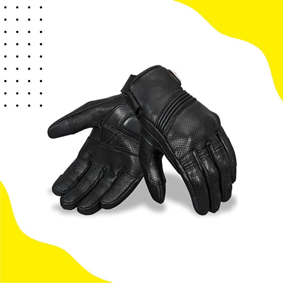 Leather Gloves Madbike