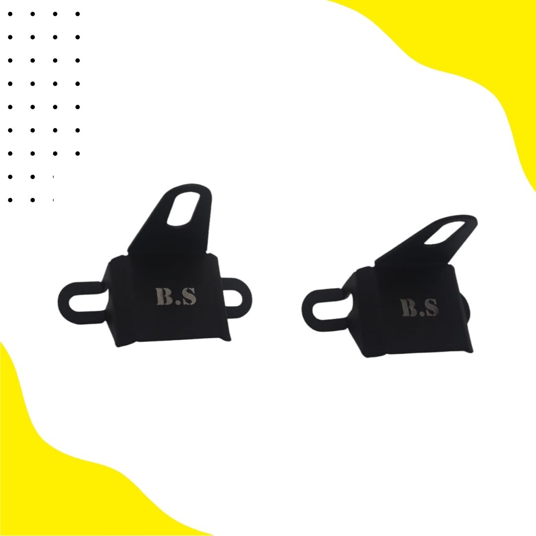 Meteor Fog Light Holder In Stainless Steel Powder Coated