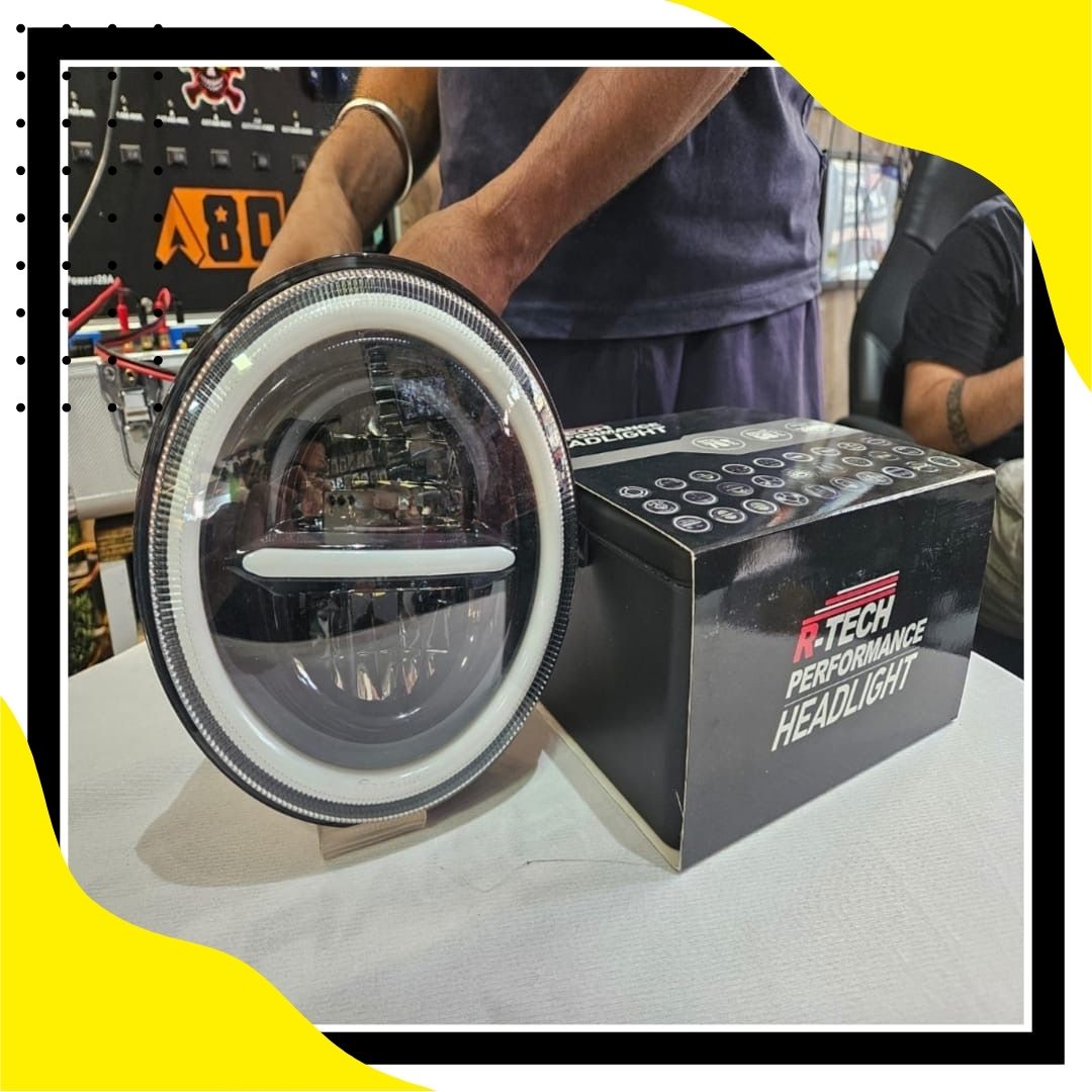 Minu Headlight With Ring Drl