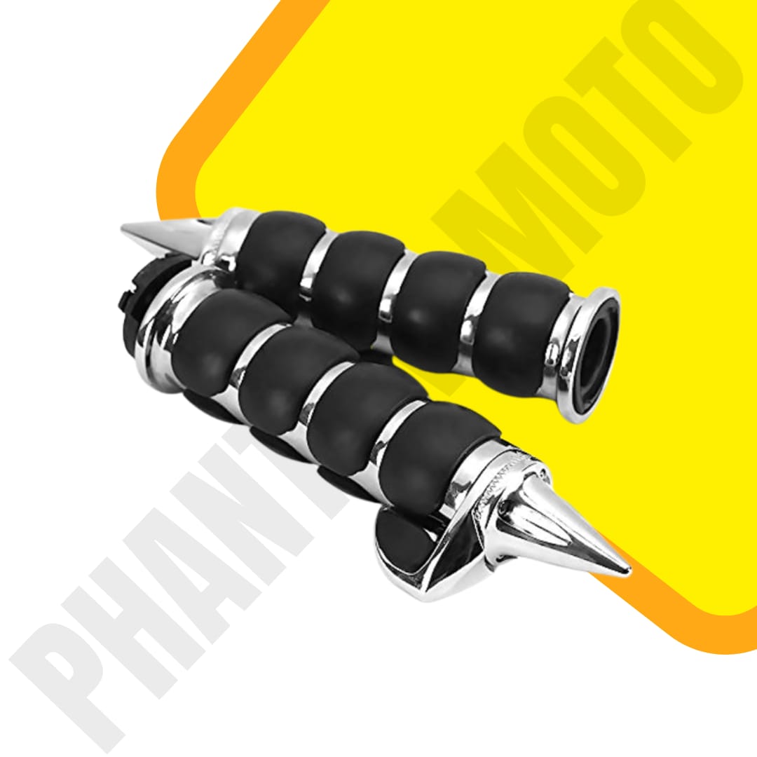 Maharaja Grip Chrome Spike
