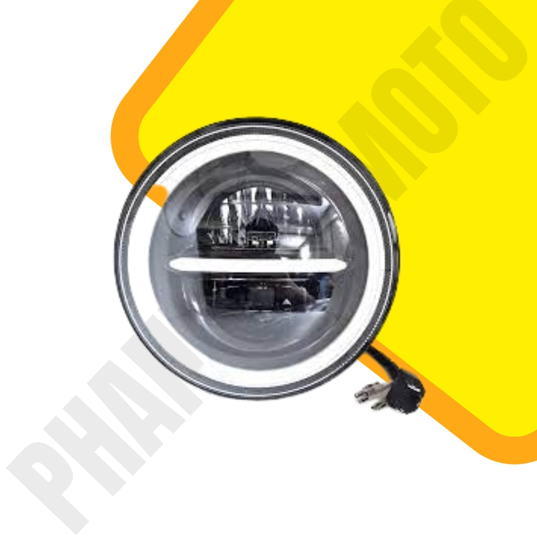 Minus Headlight With Ring