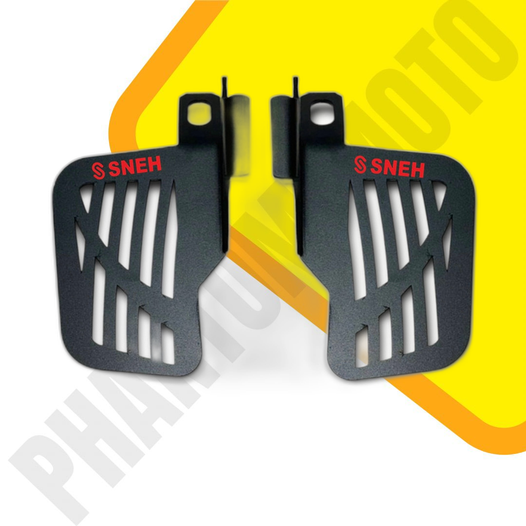 Pulsar Pillion Footrest Pair