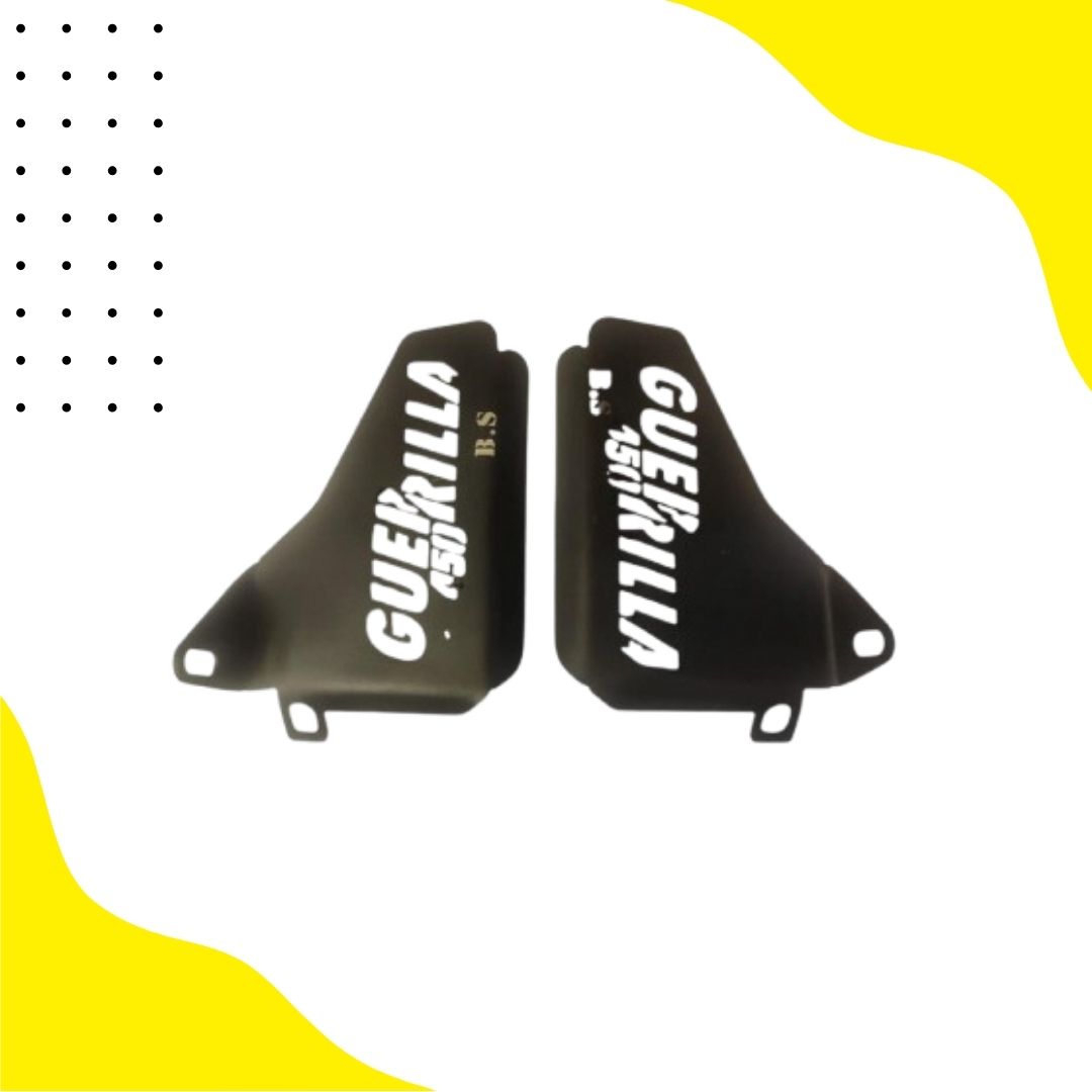 Re Guerrilla 450  Foot Rest Pair Stainless Steel Bs